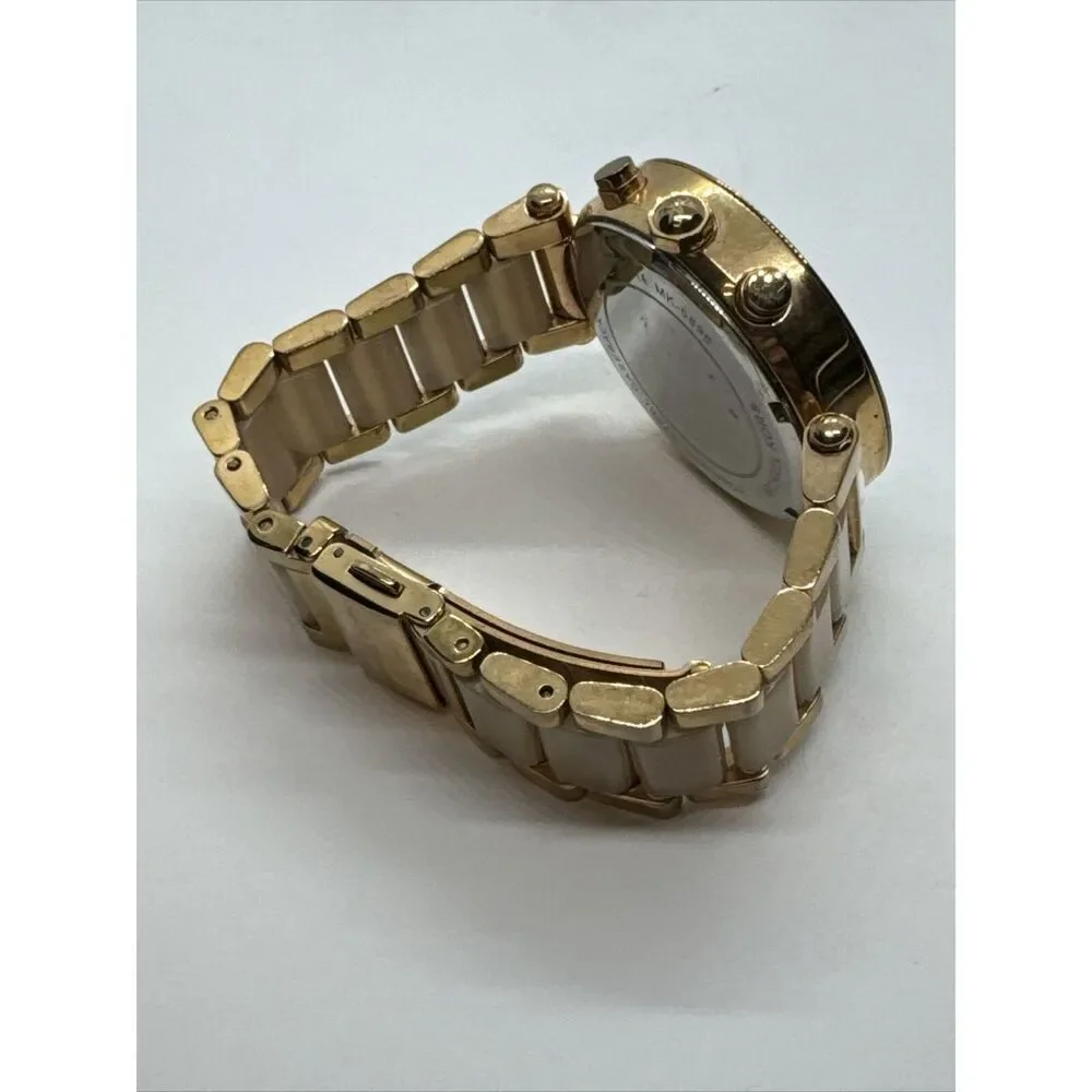 Michael Kors Parker MK5896 Women Rose Gold Analog Dial Quartz Wrist Watch JNA434